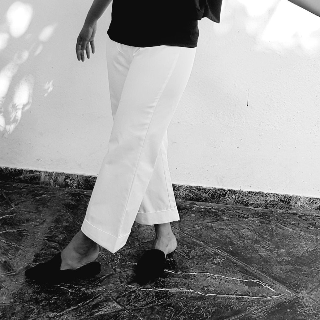 Cuffed Crop Pants