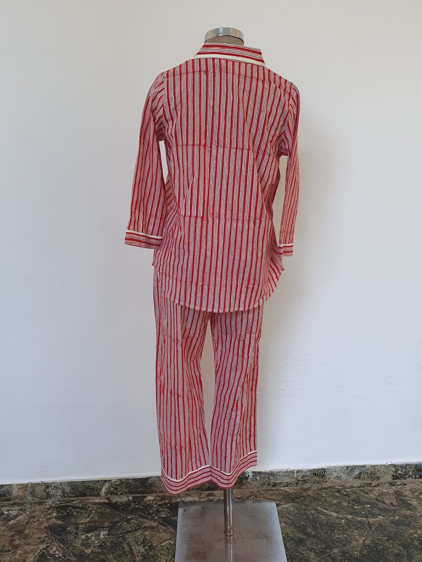 Red Stripe PJ Set