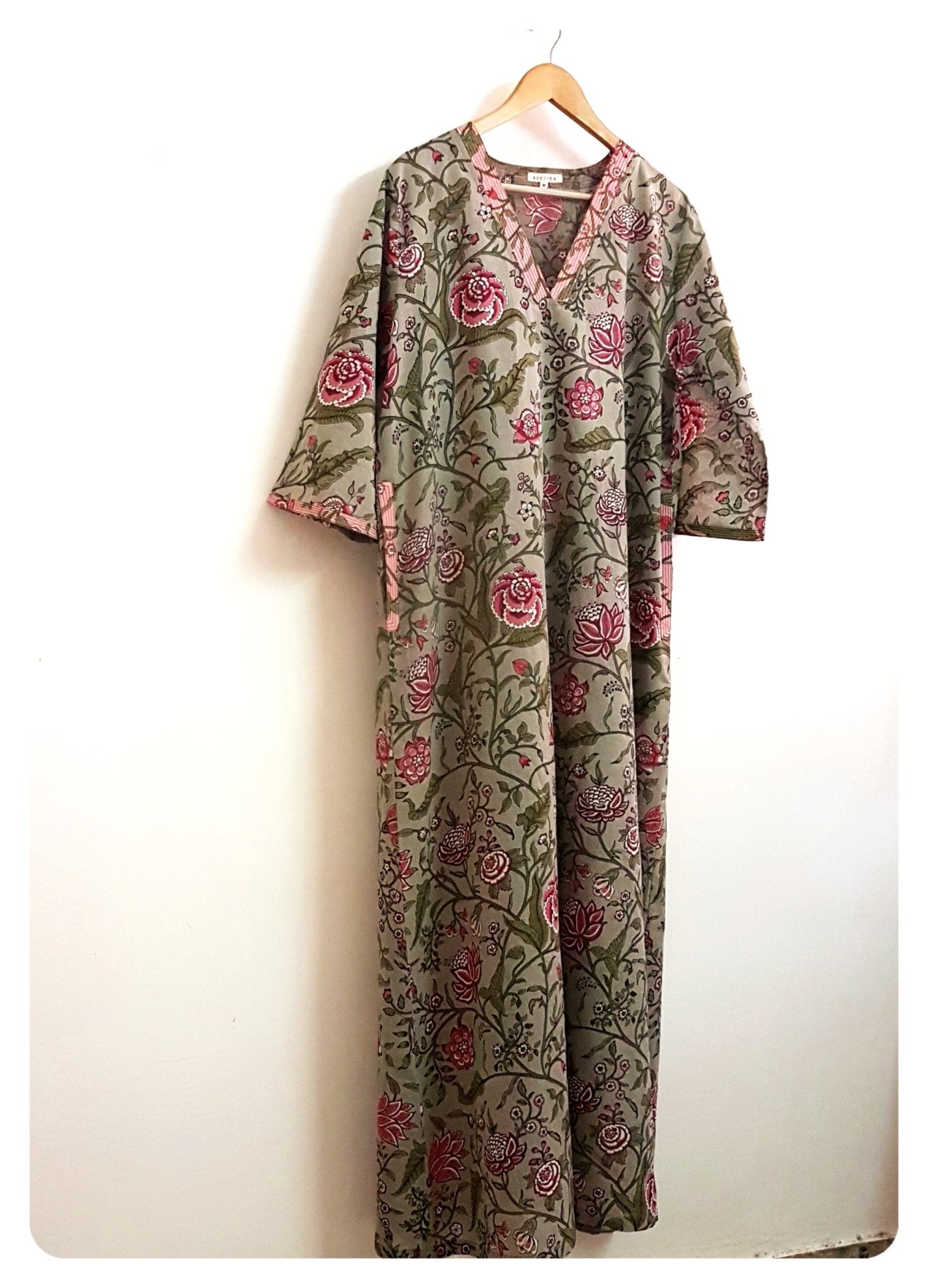 V Neck Nightgown