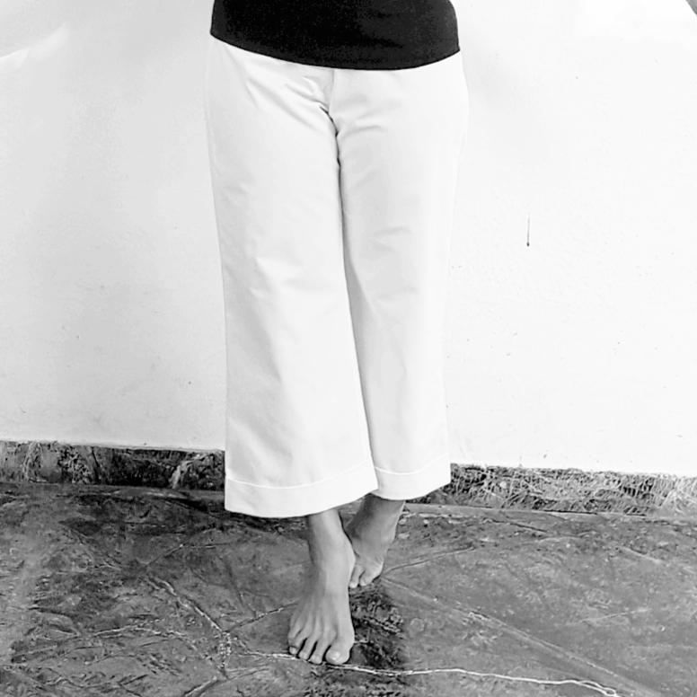 Cuffed Crop Pants