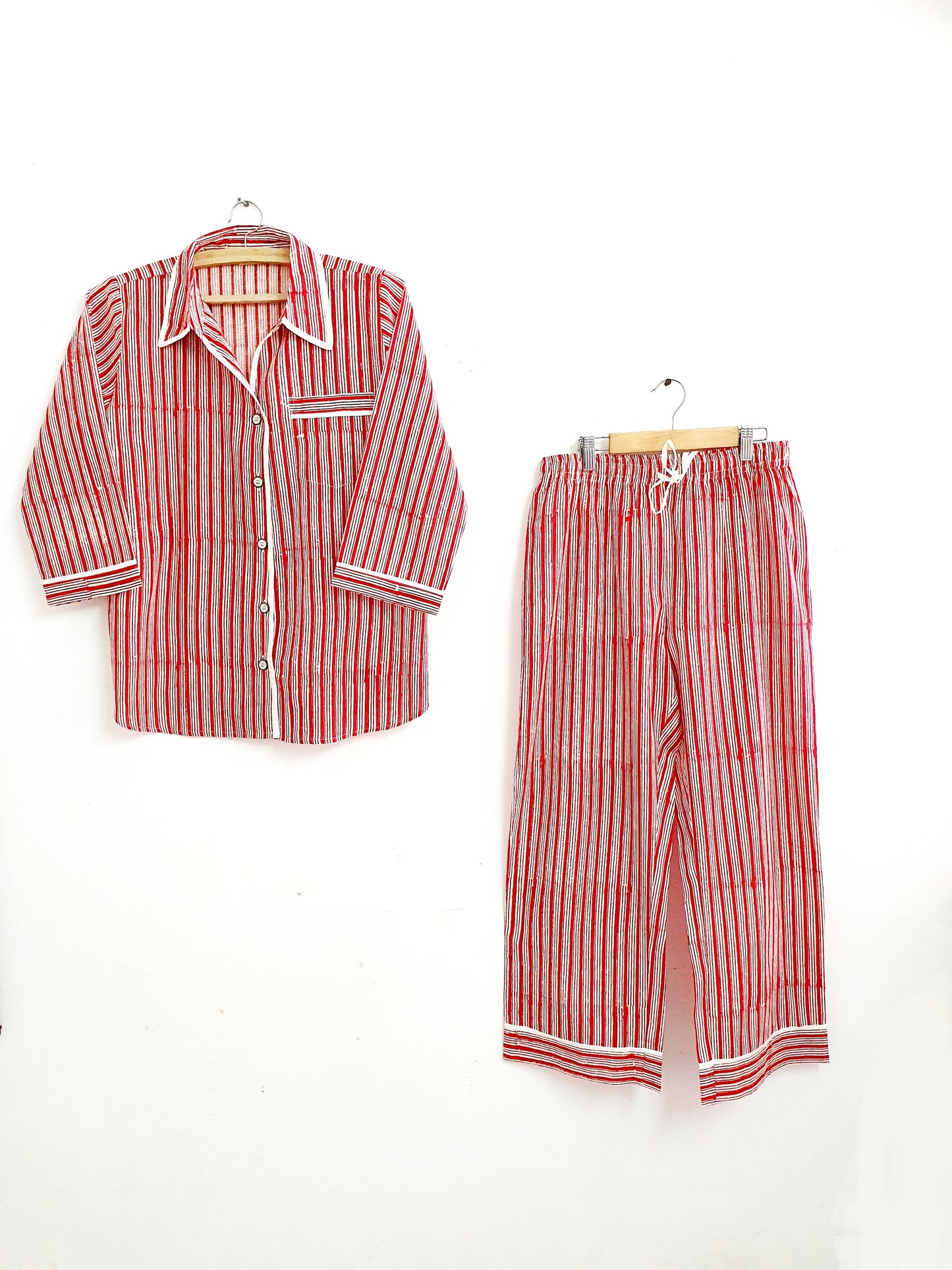 Red Stripe PJ Set