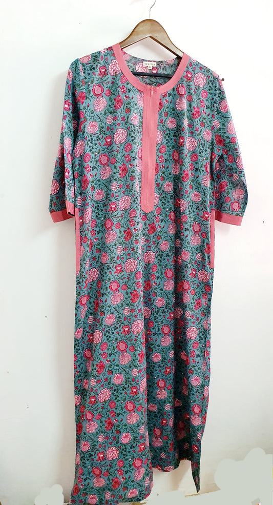 Zip Up Nightgown