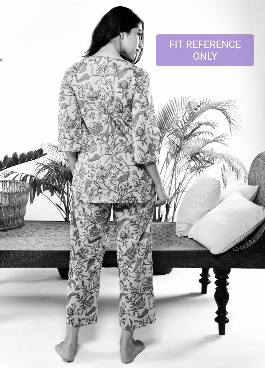 Lagoon Vines Tunic Set