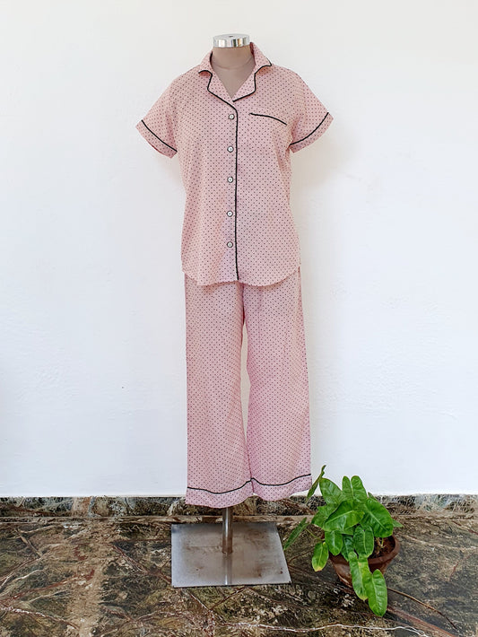 Blush Dot PJ Set
