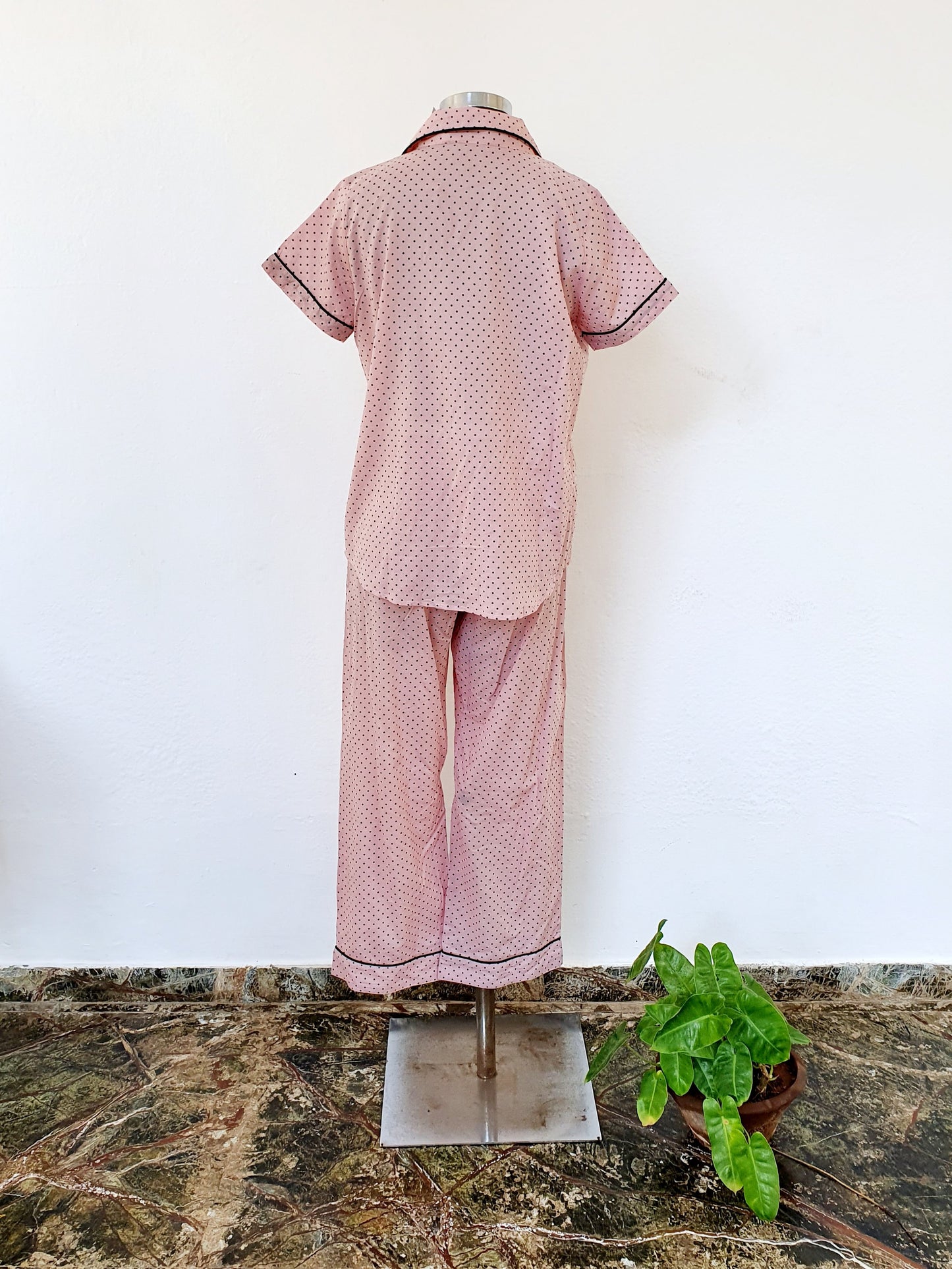 Blush Dot PJ Set