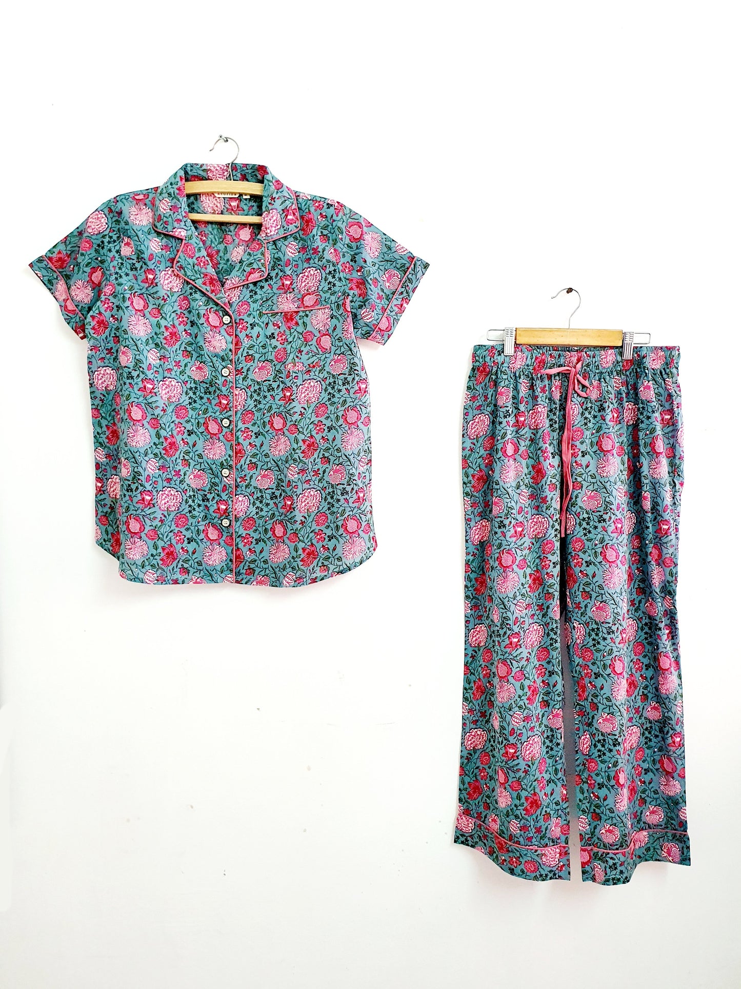 Lagoon Button down PJ set