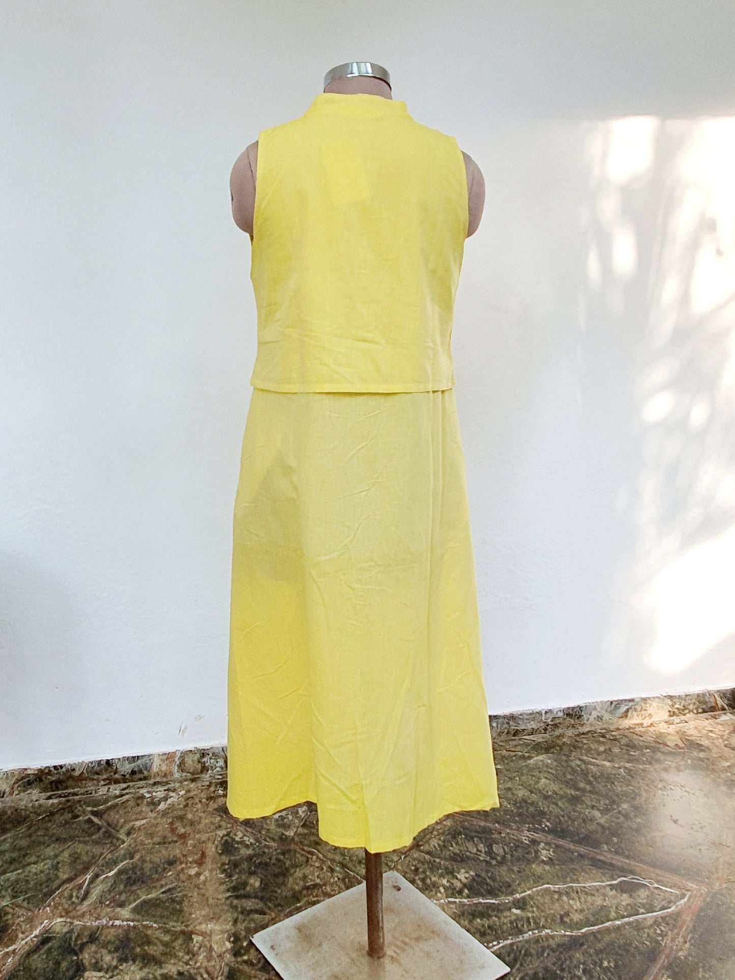 Sleeveless Maxi Tunic