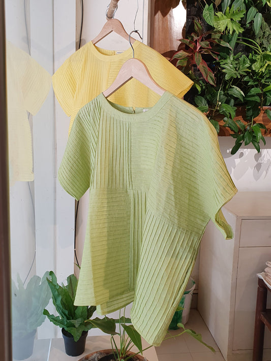 Pleated Box Top