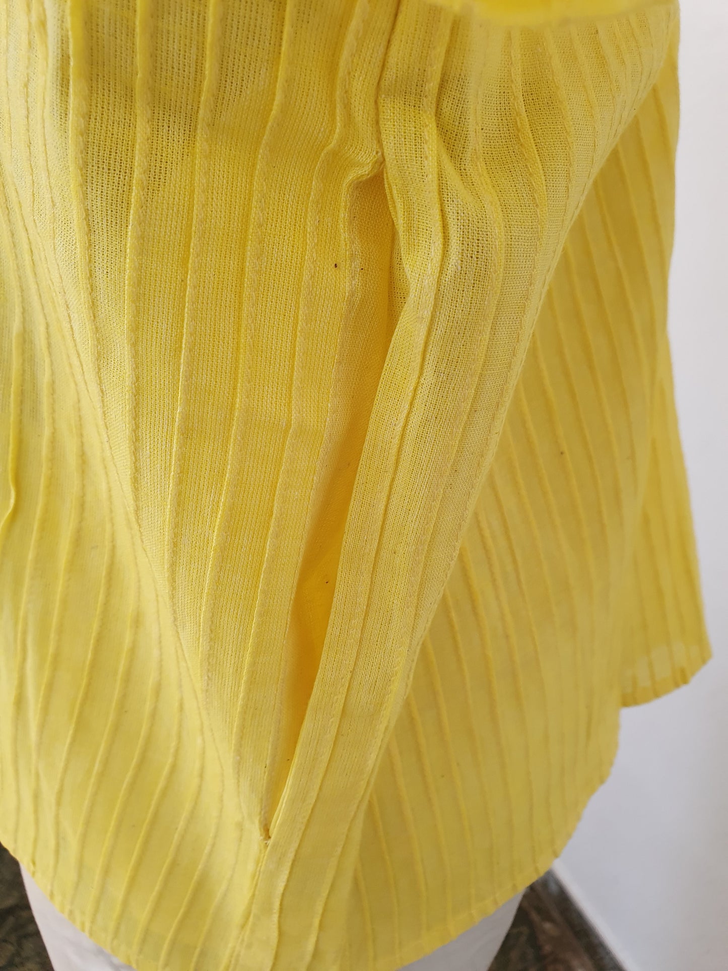 Pleated Box Top