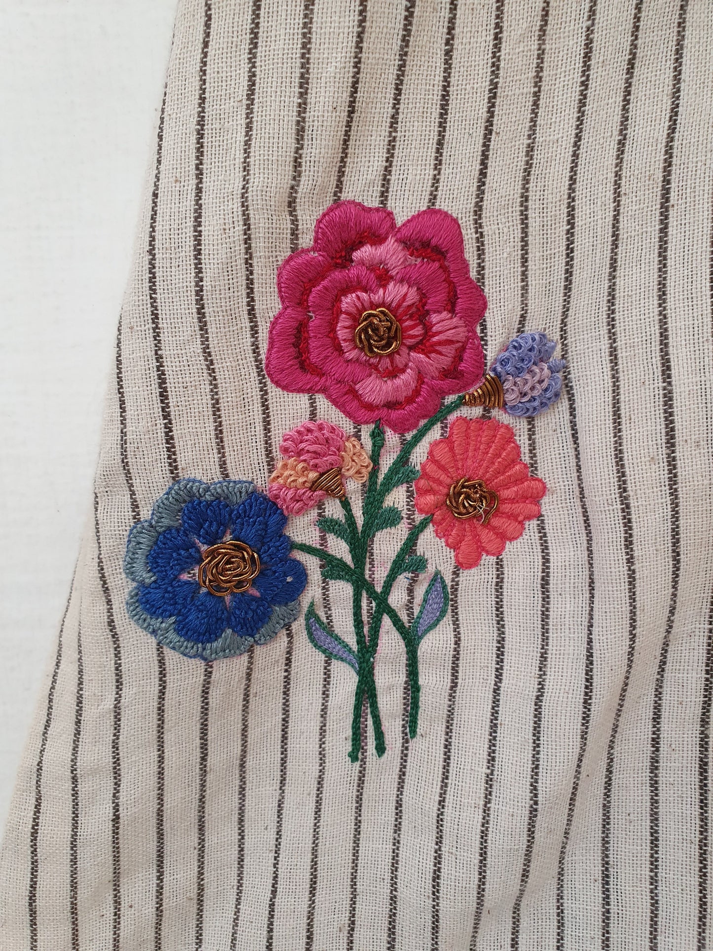 Floral Embroidered Tunic