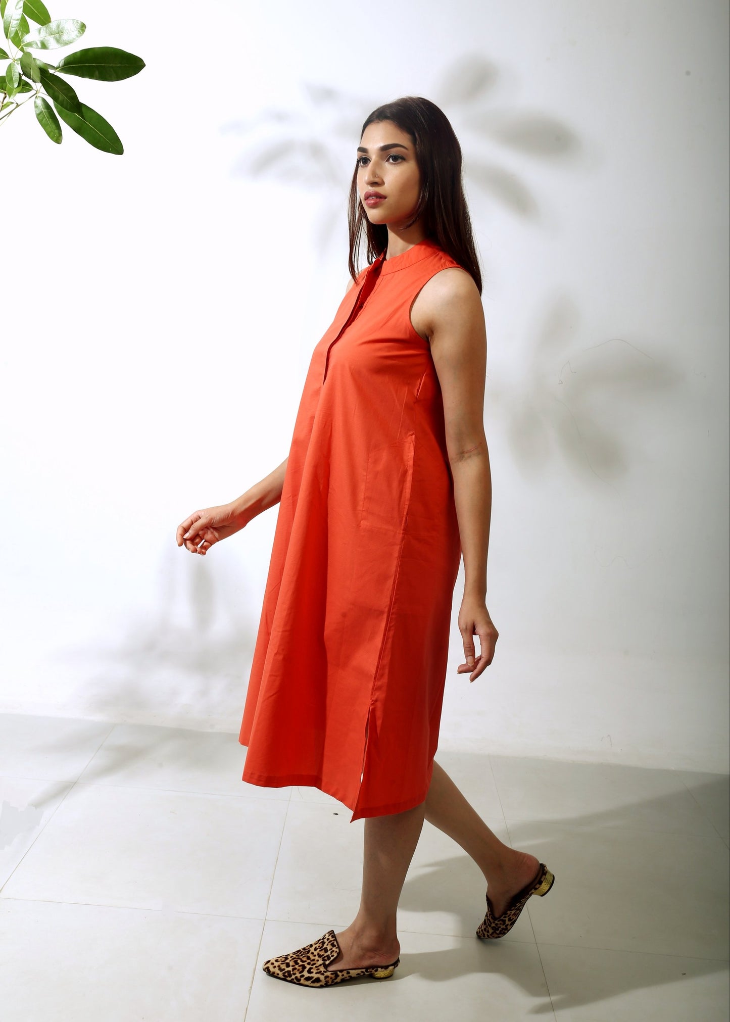 Front Pleat Dress