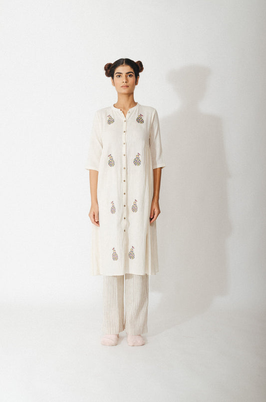 Pear Embroidered Tunic
