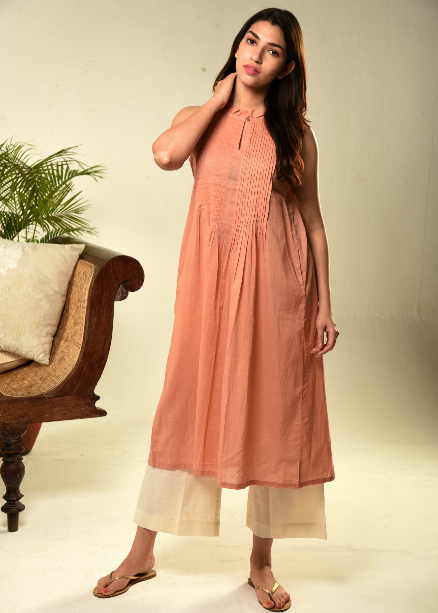 Pleated SL Kurta