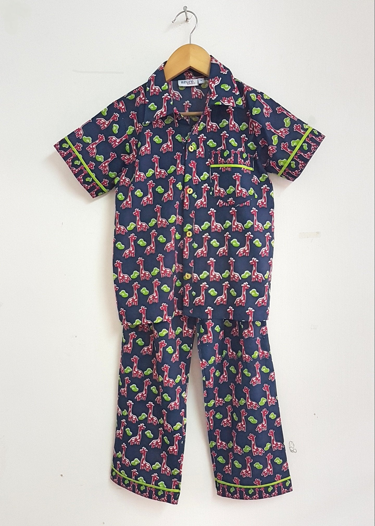 Kids Pajamas with Short Sleeves
