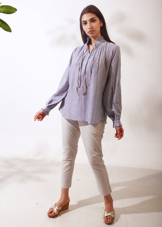 Box Pleated Top