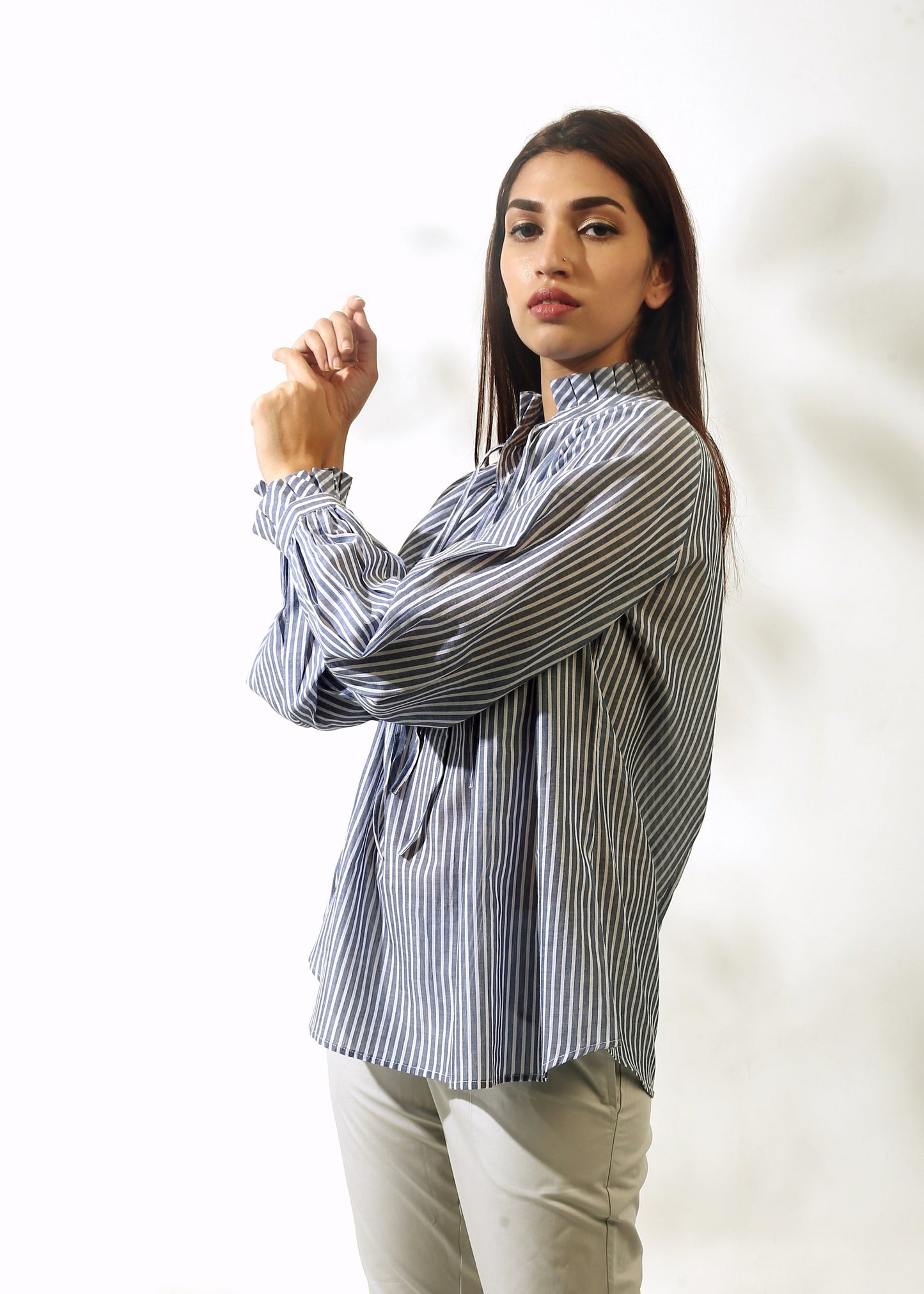 Box Pleated Top