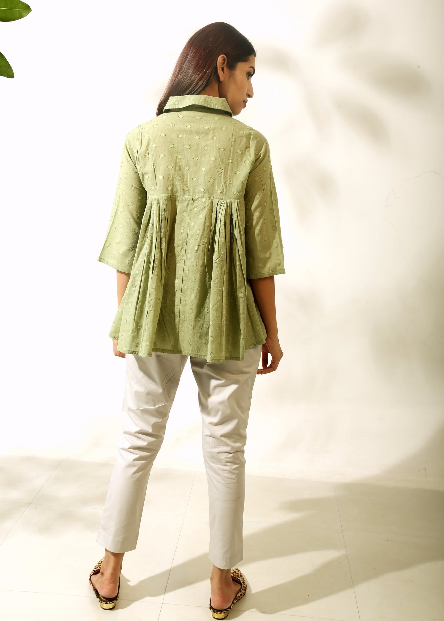 Pleated Swing Top