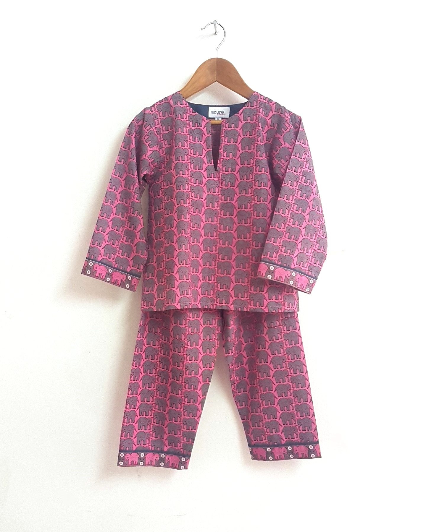Kids Short Sleeve PJ Set